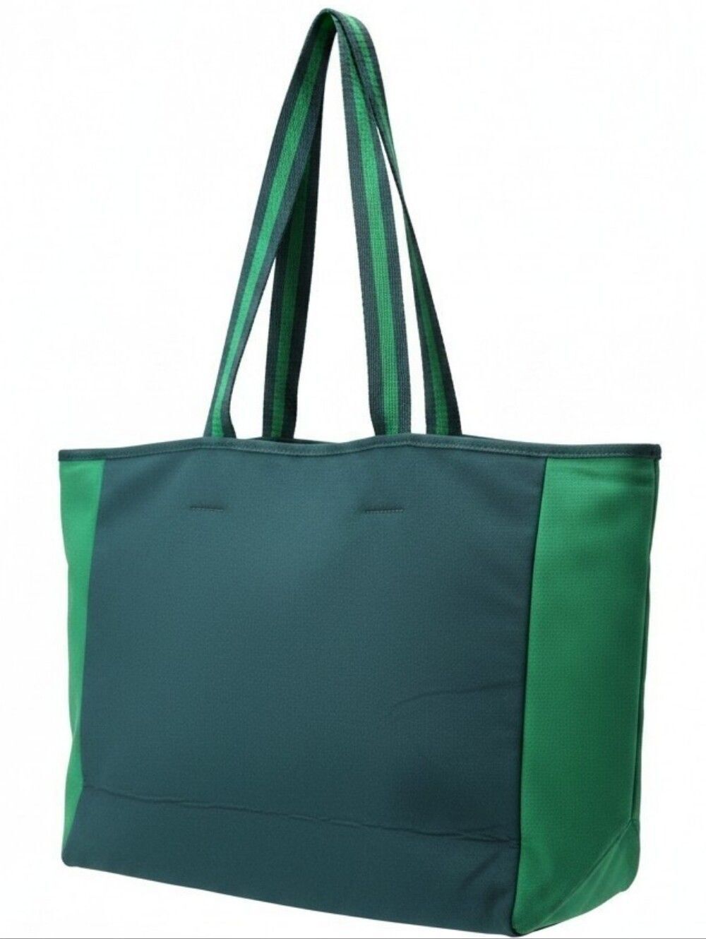 Summersalt Tote bag Green & Teal Colorblock Neoprene Large Beach Travel Gym